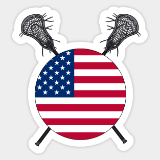 USA Lacrosse Sticker